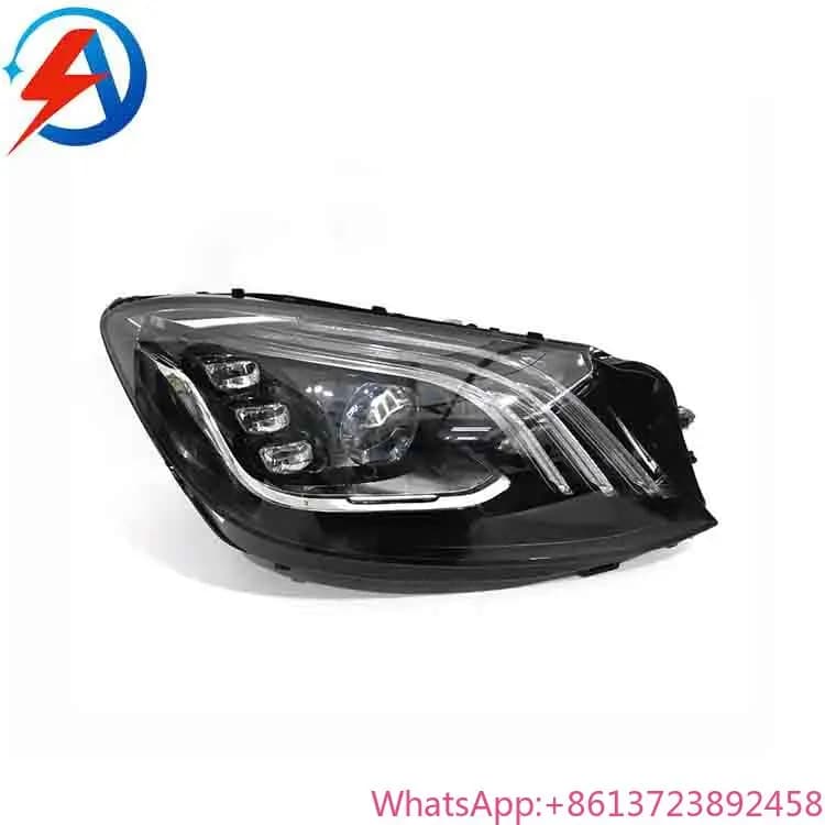 For Car LED Headlight 2014-2017 Old Upgrade 2018-2020 New for Mercedes W222 Headlights Benz S-Class