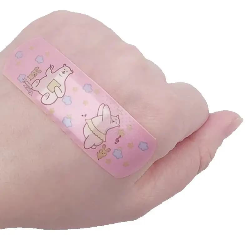 20Pcs/Set Cartoon Bandages Cute Band Aid for First Aid Plasters Wound Dressing Tape Patch Kit Waterproof Adhesive Bandages