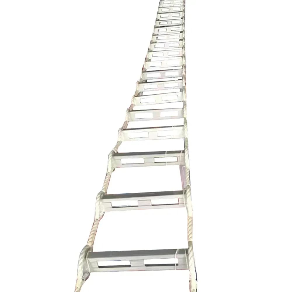 Hot Sale Pedal Rope Ladder Marine Aluminum Alloy Boarding Rope Ladder