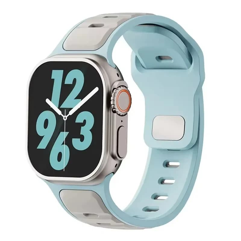 Silicone Strap for Apple watch Series 11 10 46mm 45mm 44mm 46mm ultra2-3 band 49mm new correa Sport bracelet iwatch 9 8 7 SE42mm