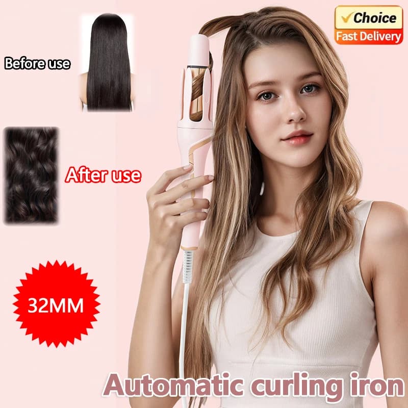 2026 New 2 in 1 hair curler plate for negative ions styling tool large wave clamp tool for salon domestic use on trip