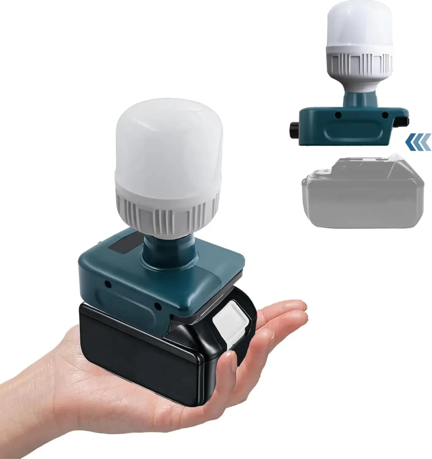 12 W LED Bulb for Makita18V 20 V Battery Electrical Tools Protective Work Lamp Battery Flashlight Outdoor Field Fire