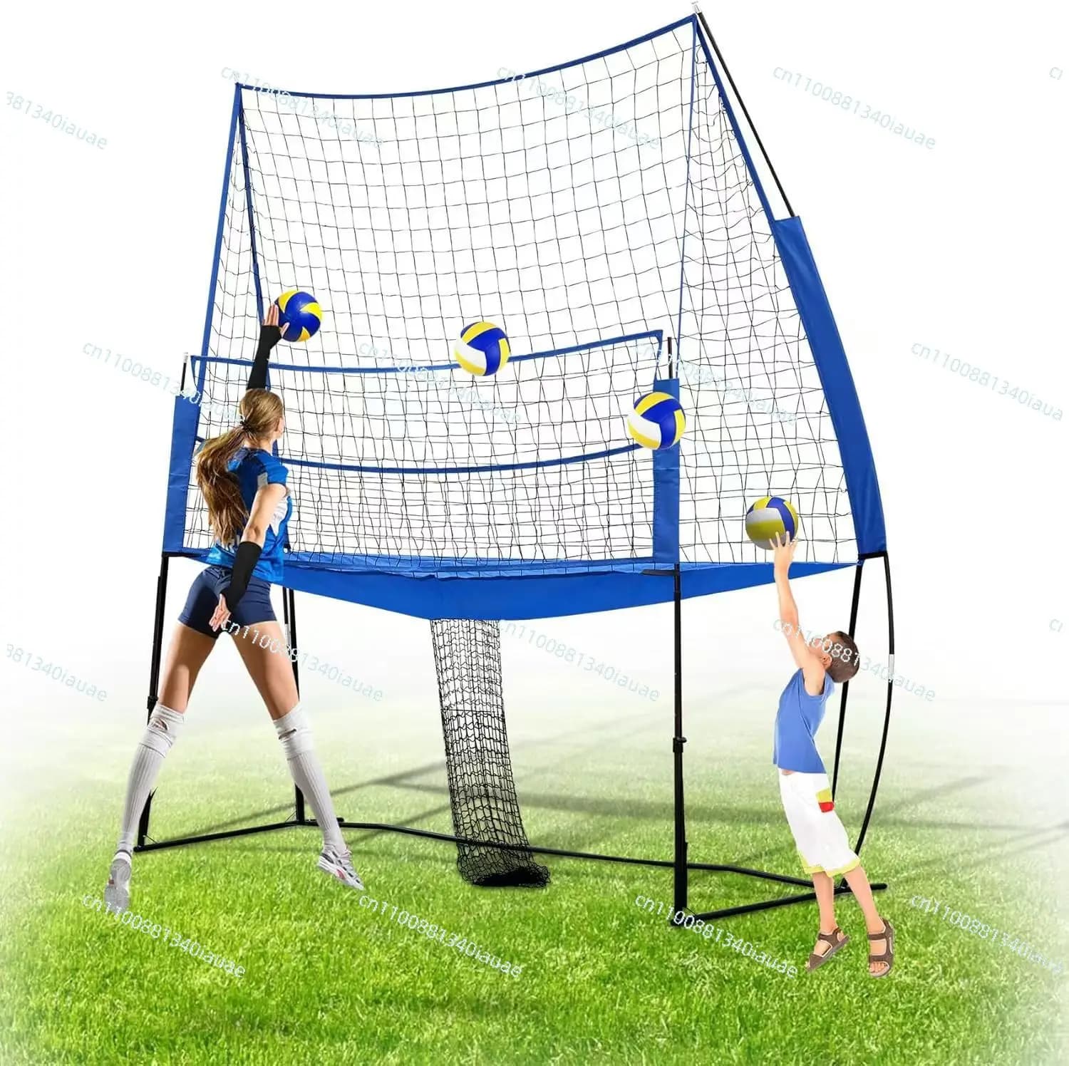 Volleyball Network for Training 11 * 8 Feet, for Interior and Exterior, Height Adjustable