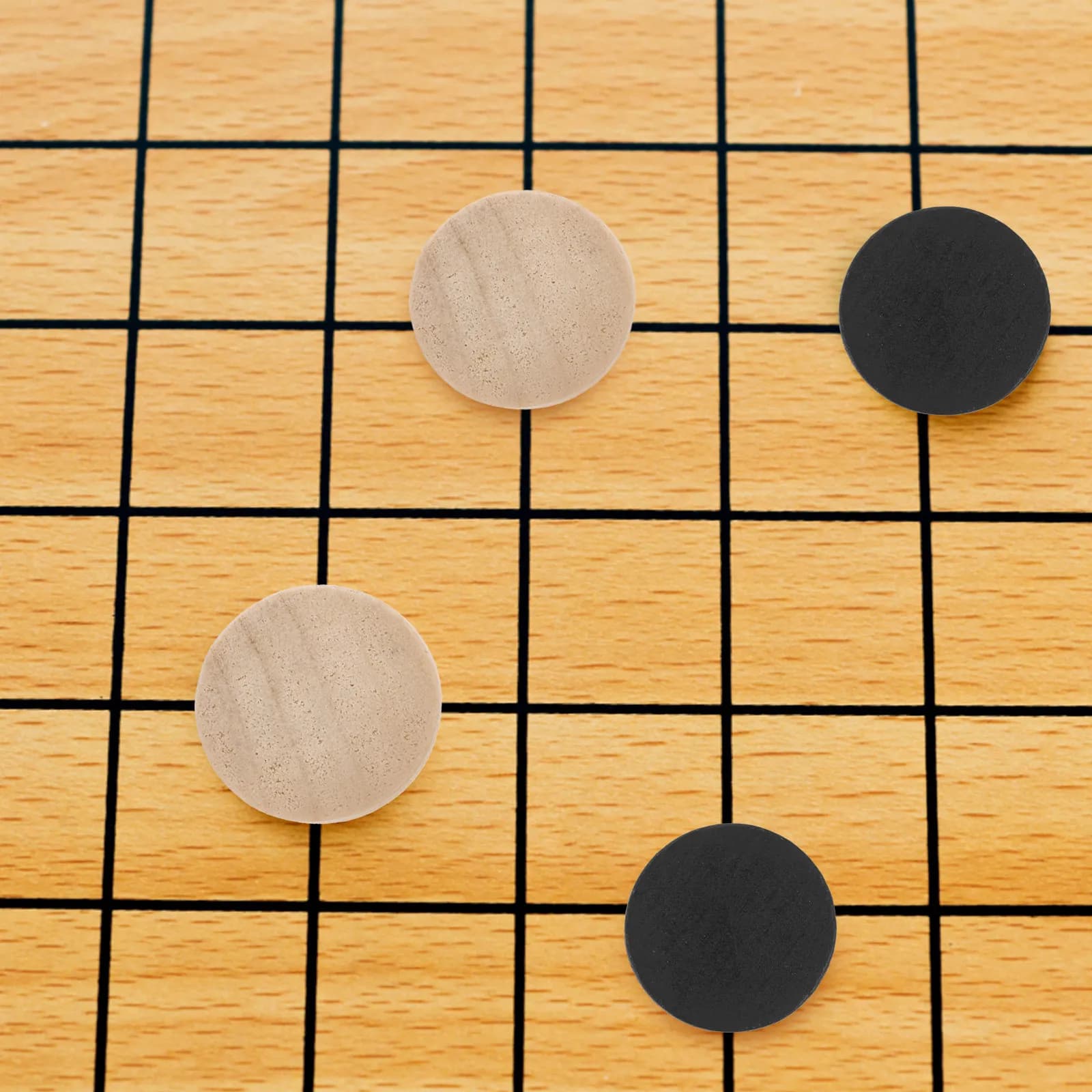 30 Pezzi in Legno per Scacchi, Dama e Backgammon - Ricambi Rotondi Leggeri per Giochi da Tavolo