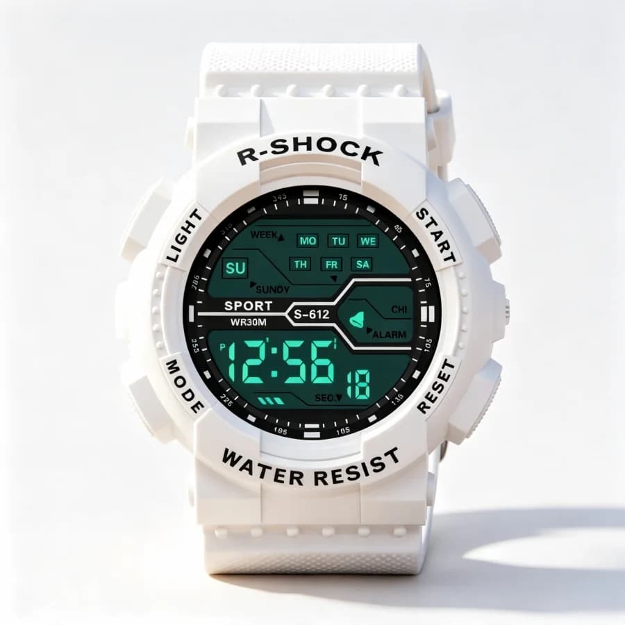 Electronic Watches for Men Multifunction Military Sports Watch Life-waterproof Alarm-clock LED Digital Wristwatches Reloj Hombre