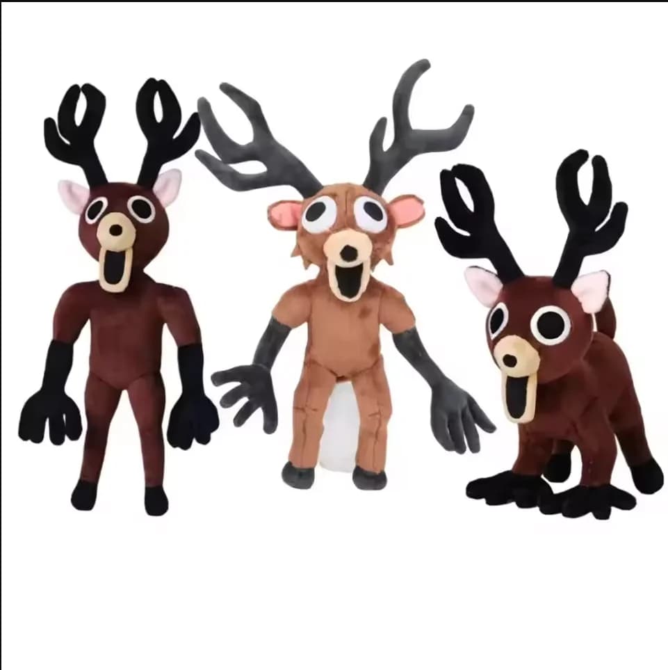 2025 99 notti nella foresta cervo giocattoli di peluche film animali di peluche cervo giocattolo fan regali di compleanno giocattoli per bambini regali di Halloween