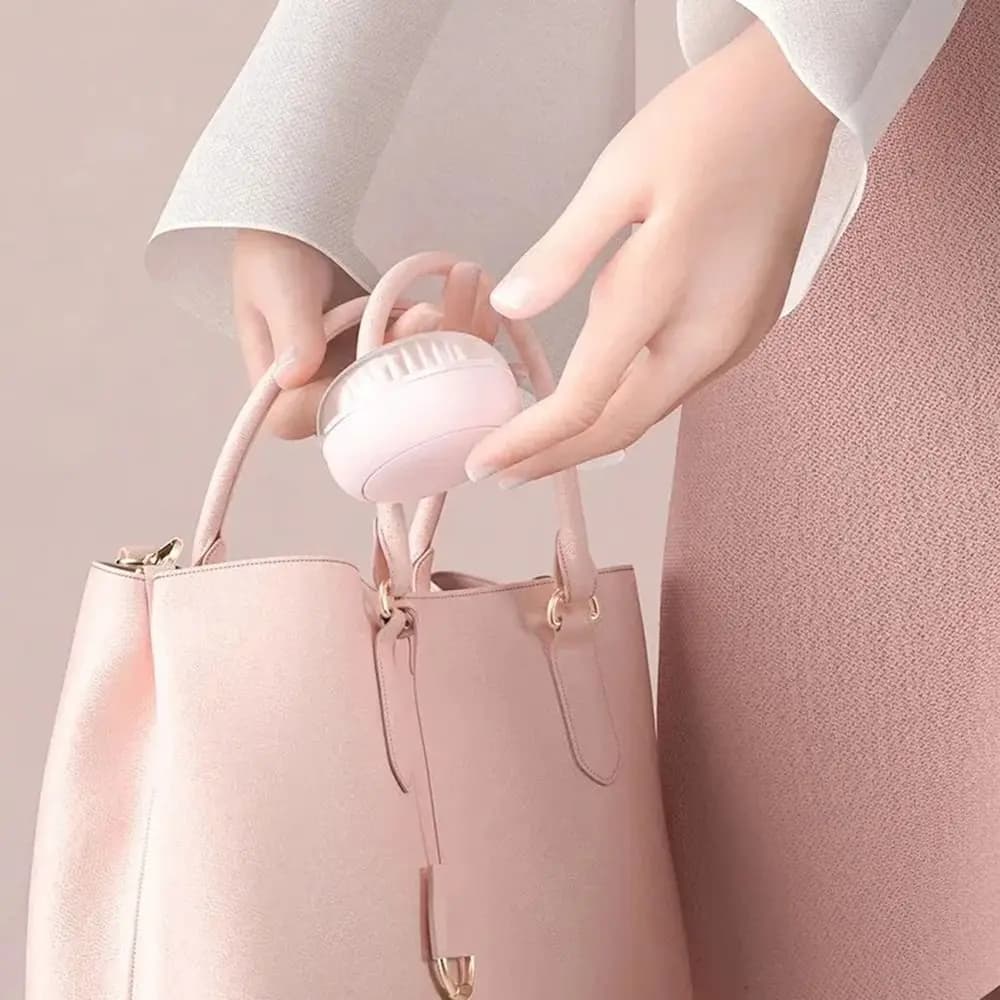One-click Self Cleaning Air Cushion Massage Combs Anti-Static With Mirror Telescopic Hair Brushes Retractable Pressing