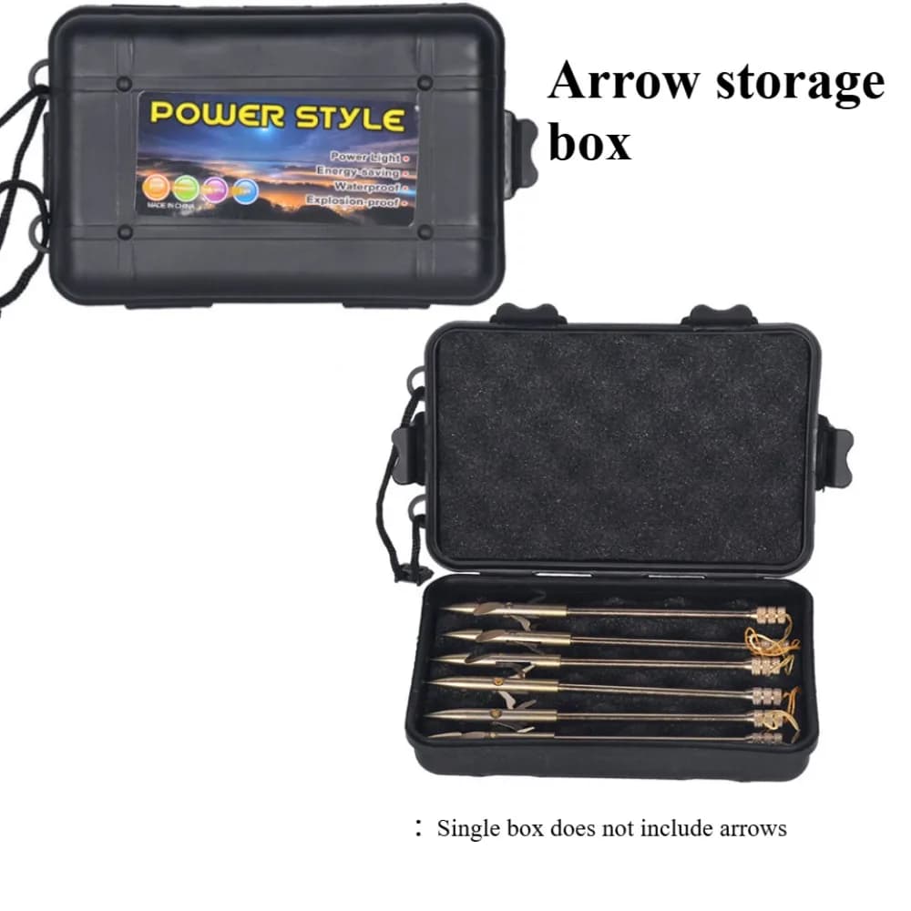 Arrow Storage Box Bow and Arrow Archery Equipment Accessories Alloy Hunting Arrow Storage and Sorting Collection Box