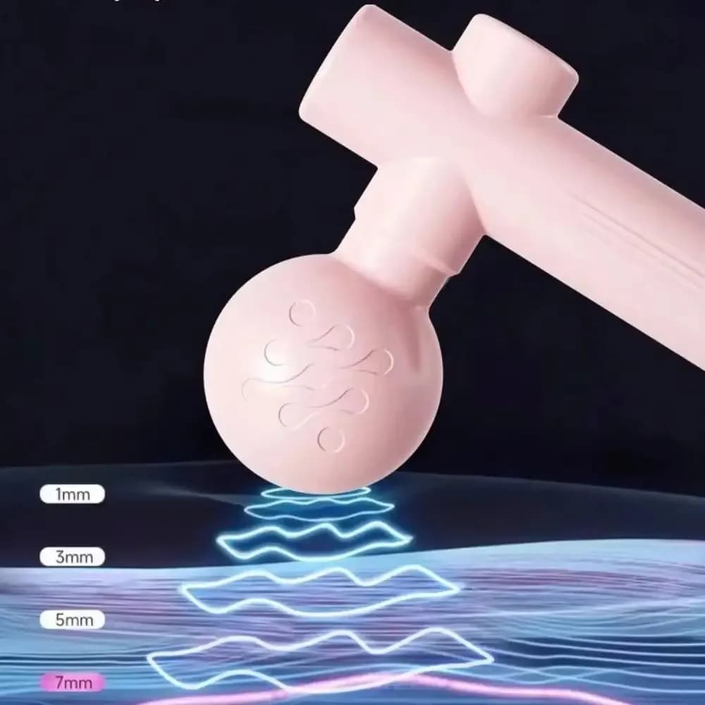 2026 Massage gun, portable percussion massager for deep tissue muscles for body, back and neck, ultra compact and elegant design charging