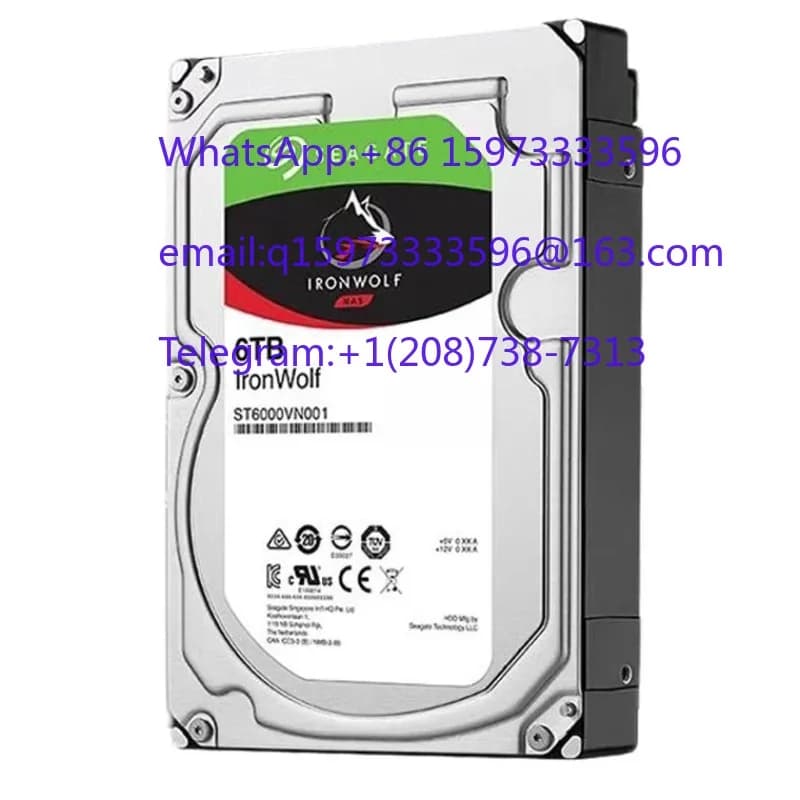 ST6000VN001 6TB 3.5" 7200RPM NAS Hard Drive for Storage Server Array Internal HDD
