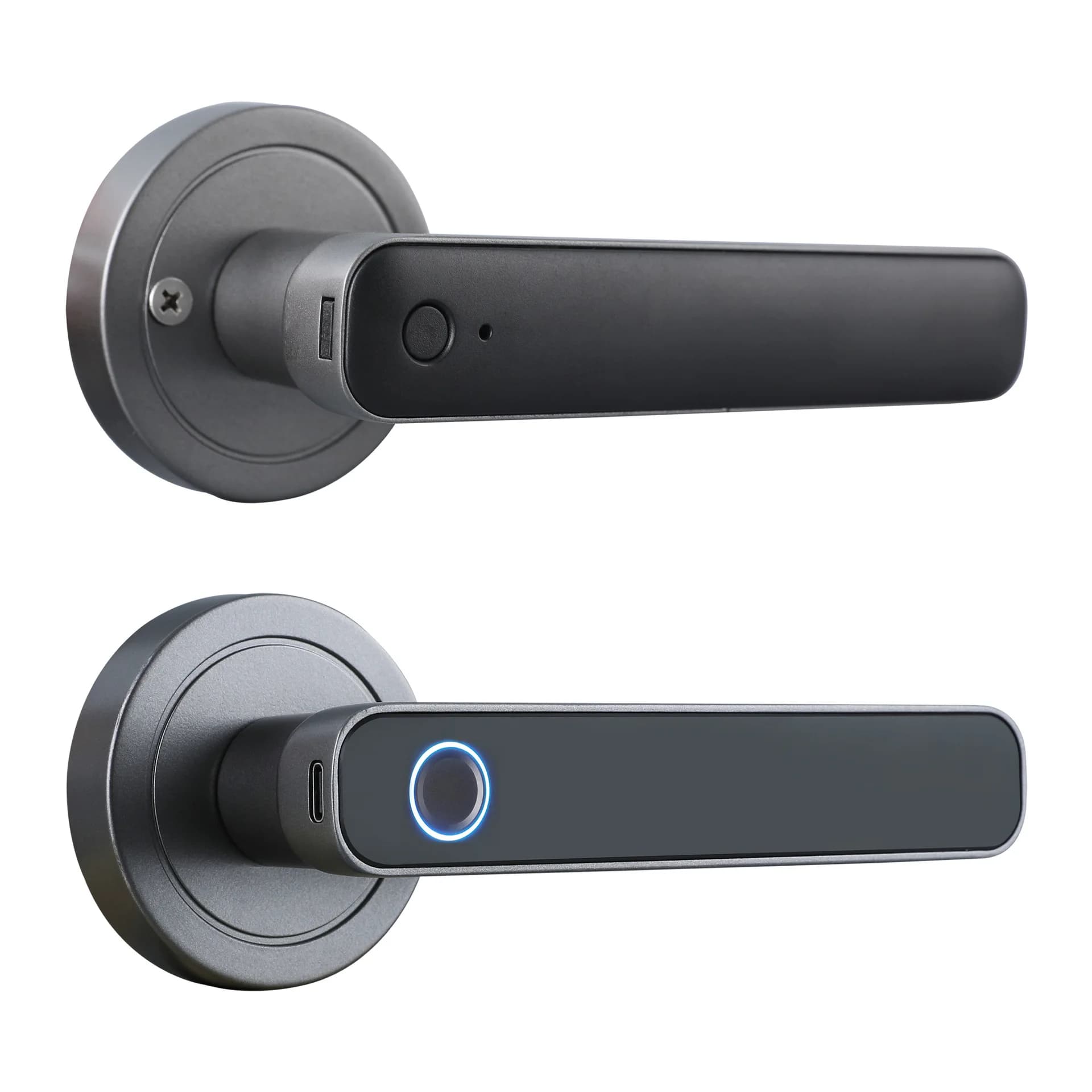 KOOJIN serratura intelligente per uso domestico porta interna maniglia per impronte digitali serratura antifurto porta d'ingresso serratura elettronica