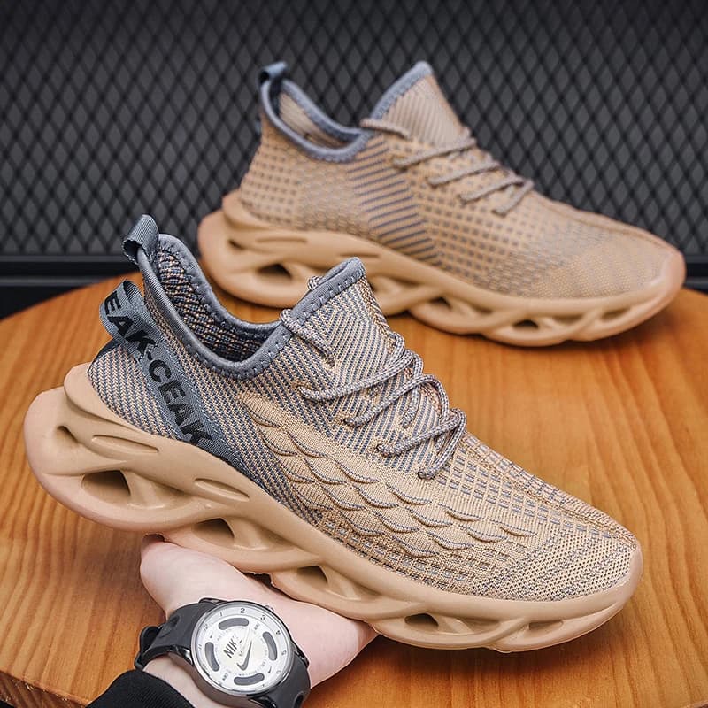 Scarpe da corsa di grandi dimensioni 47 per uomo, scarpe da ginnastica comode con plateau, scarpe da jogging traspiranti e leggere, sneakers sportive da uomo