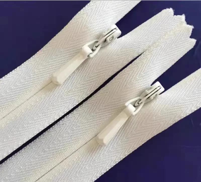 Cerniera invisibile YKK 3 con testa a diamante per abiti da sposa e da sera, 10, 12, 14, 16, 18, 20, 22, 24 pollici, 100, 5, 10, 30 pezzi