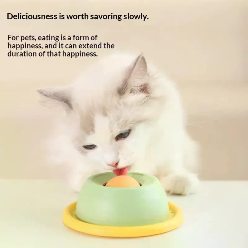 Tappetino interattivo per leccare animali domestici Piatto per leccare yogurt Alimentatore lento per cani e gatti - Ciotola per snack Promuove la salute dentale