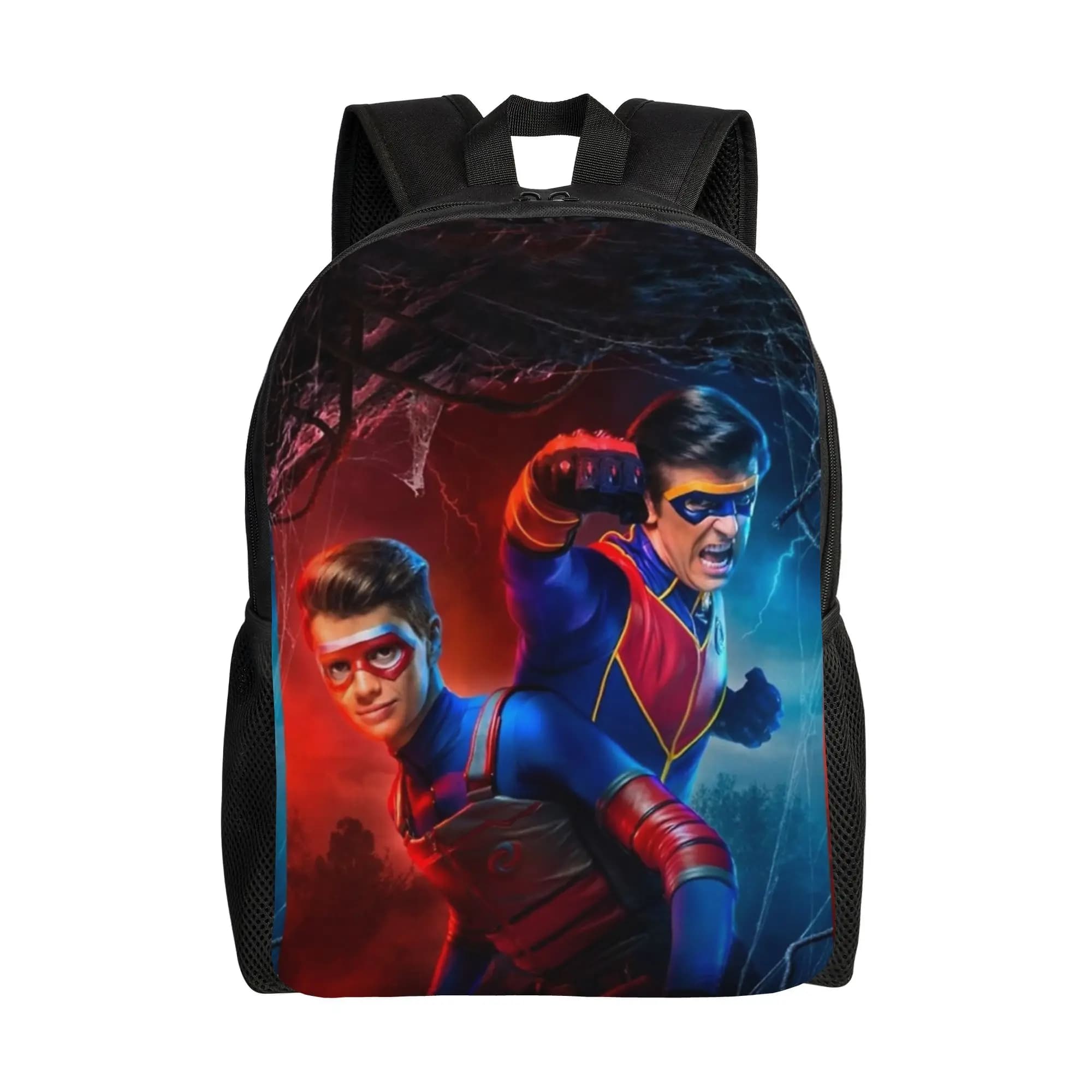 Zaino con grafica della serie TV di Henrys, per uomo e donna, casual, per scuola superiore, lavoro, borsa per laptop, borse in tela, regalo