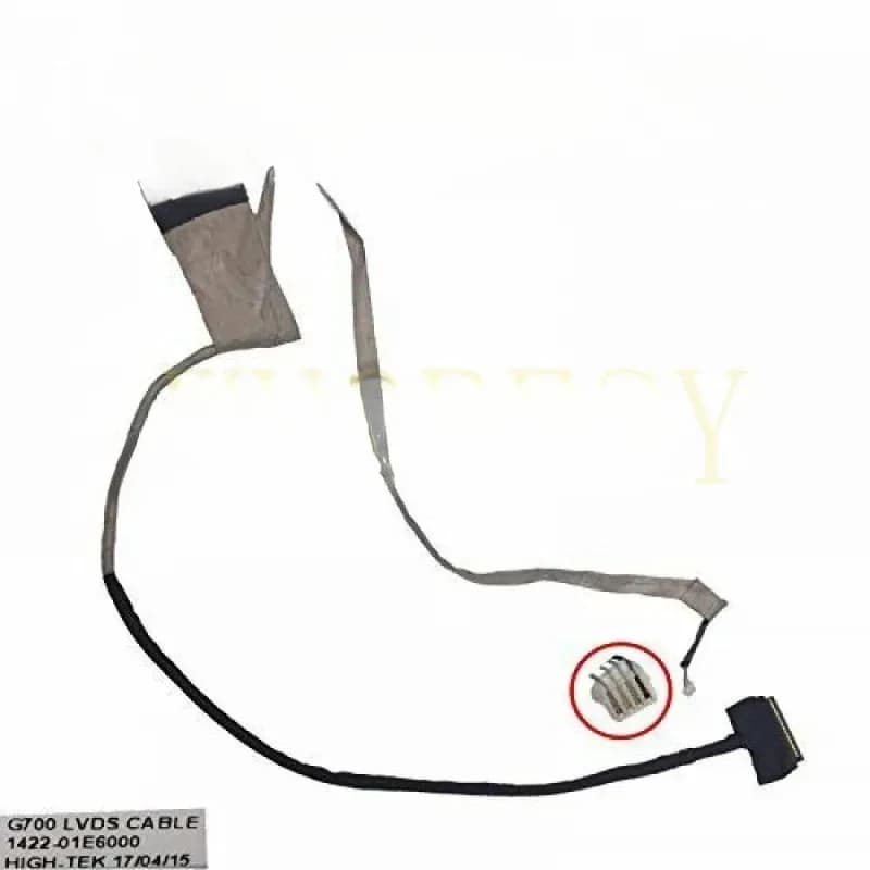 WYORESY For Lenovo G700 G700A G710A LCD Screen Cable 1422-01E6000 1422-01DT000
