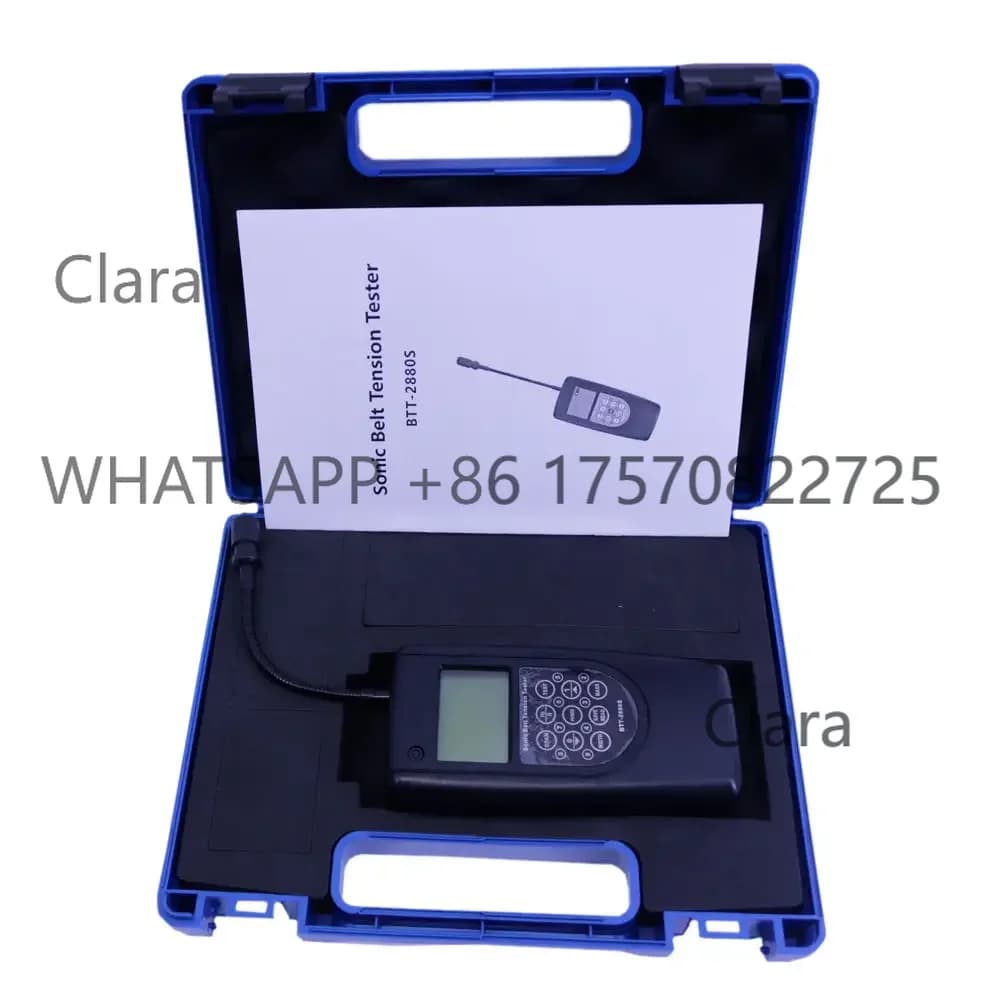 Tester di Tensione per Cinghie Acustiche BTT-2880S con Intervallo di Misurazione 10-680Hz