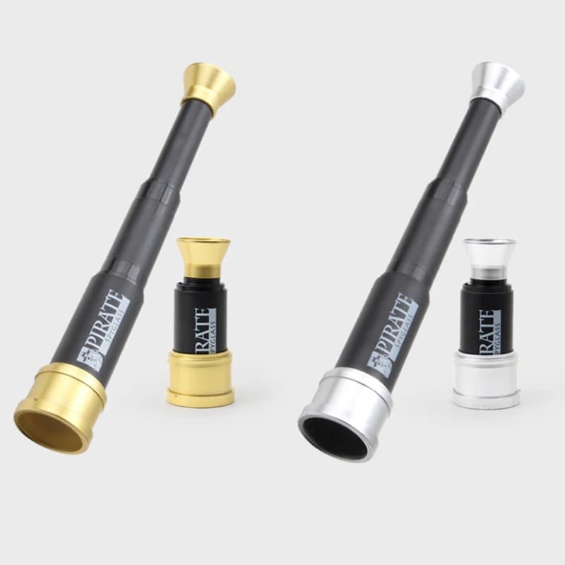 Monocolo Telescopico Portatile in Plastica Stile Pirata Retrò con Zoom, Giocattolo da Capitano