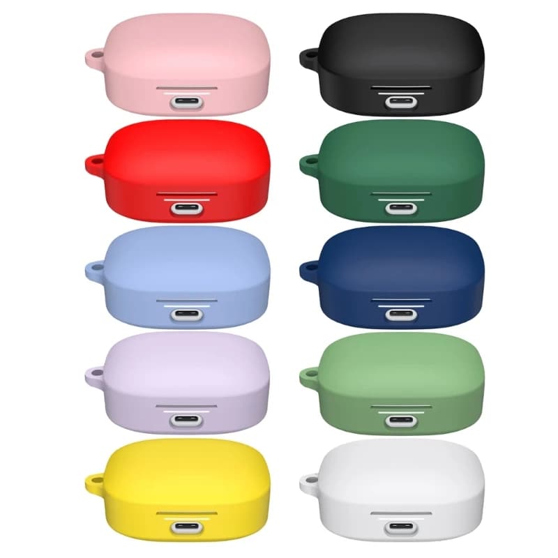 Custodia protettiva flessibile in silicone per Redmi buds 7s Custodia protettiva antipolvere e antiurto per auricolari wireless