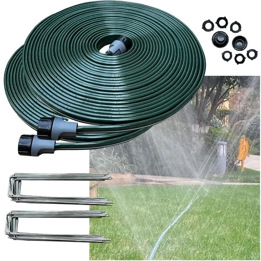 Sprinkle irrigation pipe and pipe Piatto Forato 30 Meters per Garden, Tubo Irrigation Prato Anti-Creating Resistant 2026