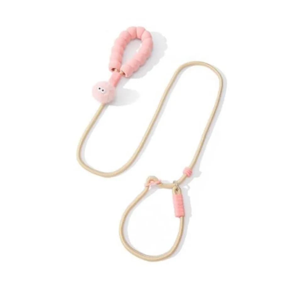 Slip Lead Dog Leash, Comfortable NBR Handle, Nylon Rope Lead for Control Safety Training, Preventing Dogs from Suddenly Rushing