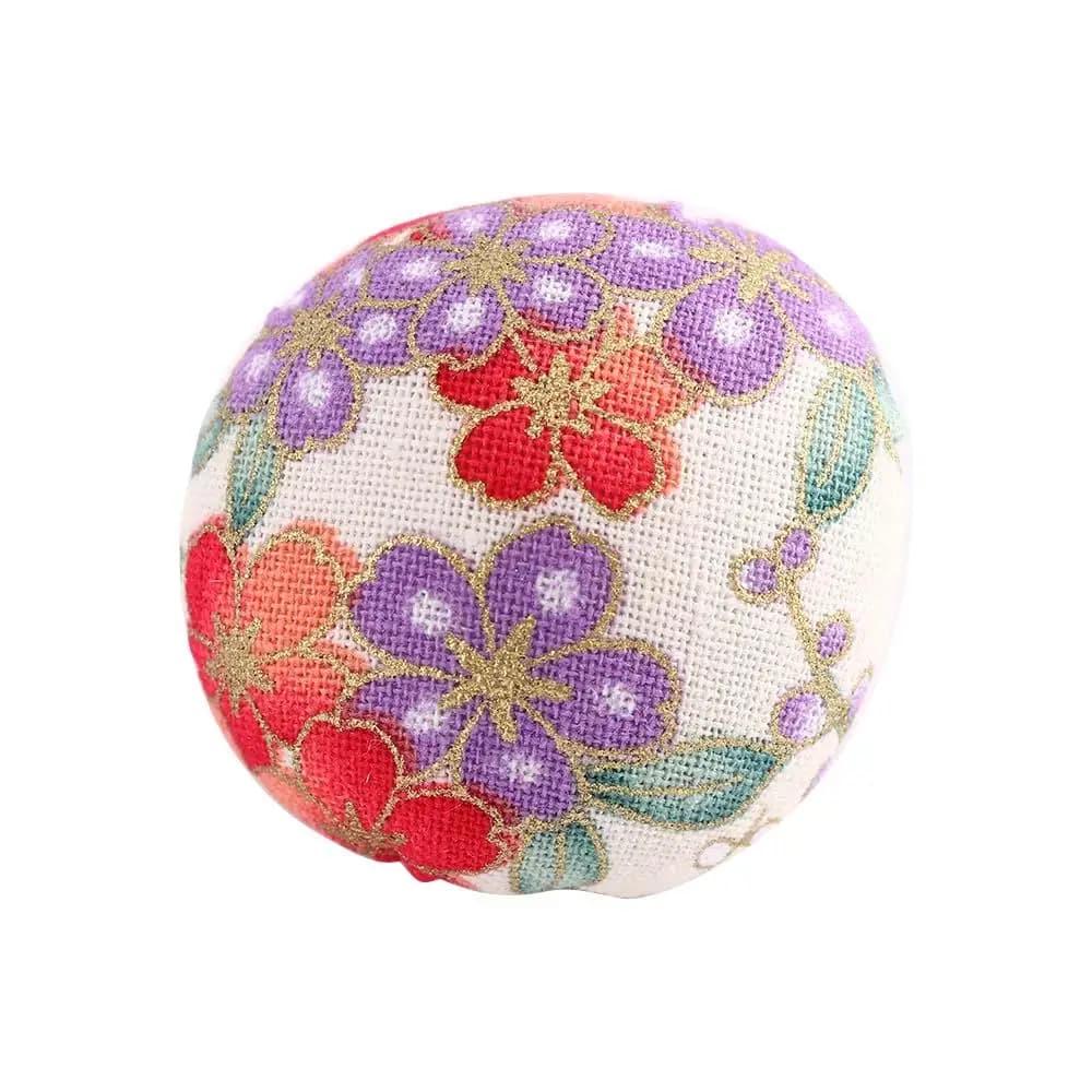 Cuscino Porta Aghi a Forma di Palla per Ricamo a Punto Croce, Accessori per Cucito in Cotone, Strumenti Fai da Te