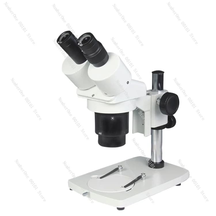 Strumento per saldatura di circuiti stampati, imaging stereo binoculare stereo a ingrandimento fisso con sorgente luminosa