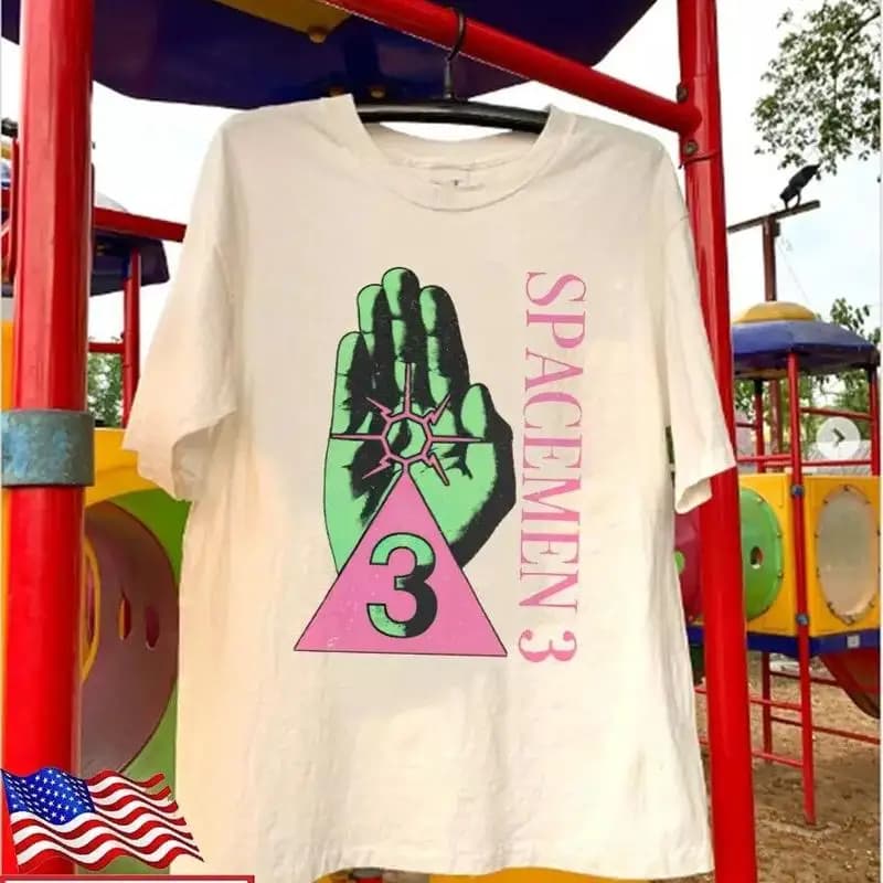 Maglietta in cotone Spacemen 3 Band Full Size S 5XL