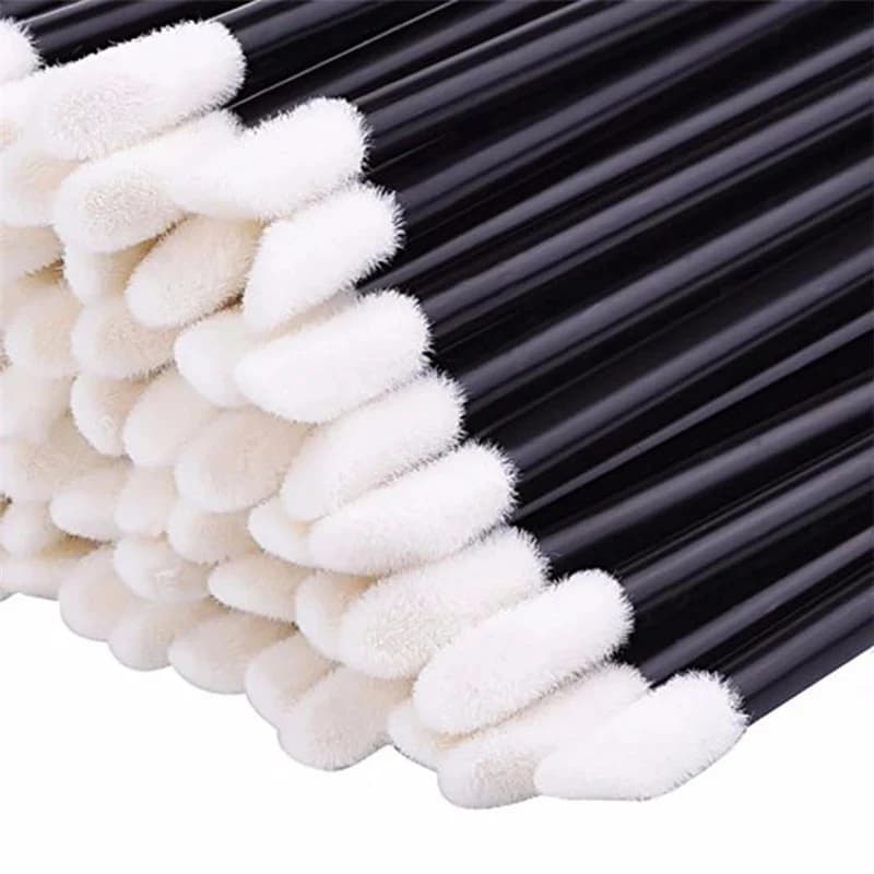 1-4 pcs Disposable Lip Brushes, Lipstick Brushes, Lip Cleaning Brushes, Cosmetic Makeup Applyers