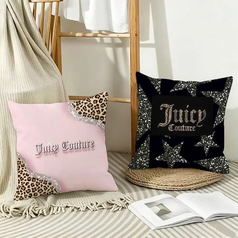 J-Juicy JC C-Couture Pillow Case Pattern Printed Pillowcase For Living Room Sofa Cushion Cover
