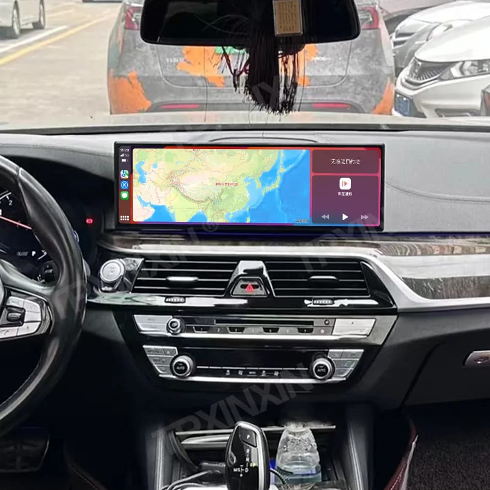 Android 14 14.9 "Radio Per BMW Serie 5 G30 G38 2018-2023 Auto Multimedia Video Player Stereo Auto GPS di Navigazione Carplay 4G