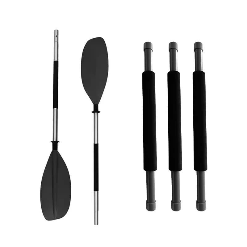 Tavola da surf gonfiabile per principianti con tavola da paddle per sport acquatici in piedi Accessori per tavola da paddle portatili Pedale e pagaia per kayak