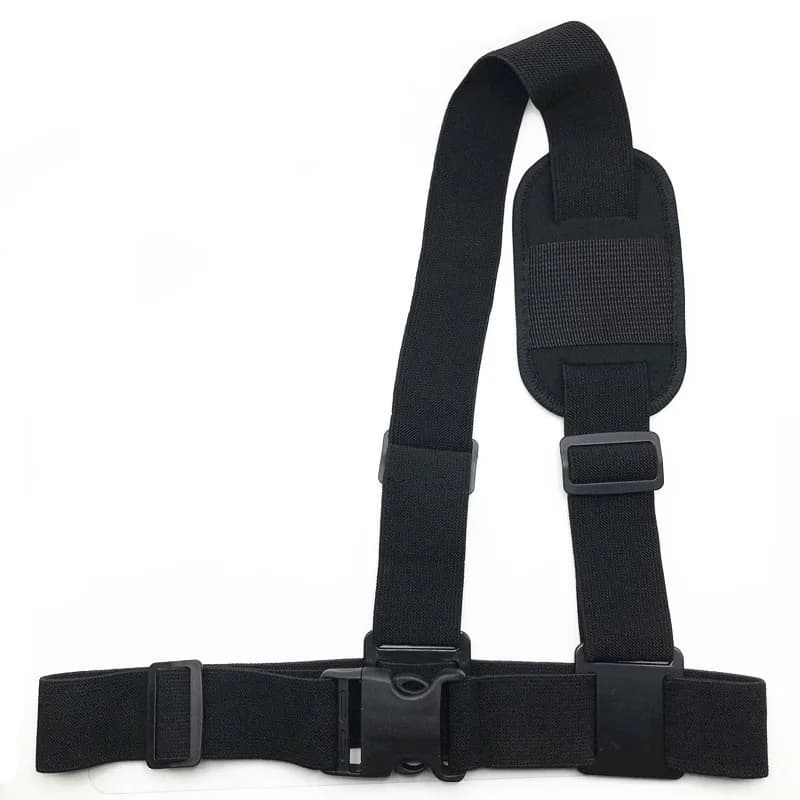 Gilet pettorale per fotocamera per il corpo gilet singolo per spalla durevole per tutto il corpo videocamera in Velcro con tracolla a camma con cintura aderente