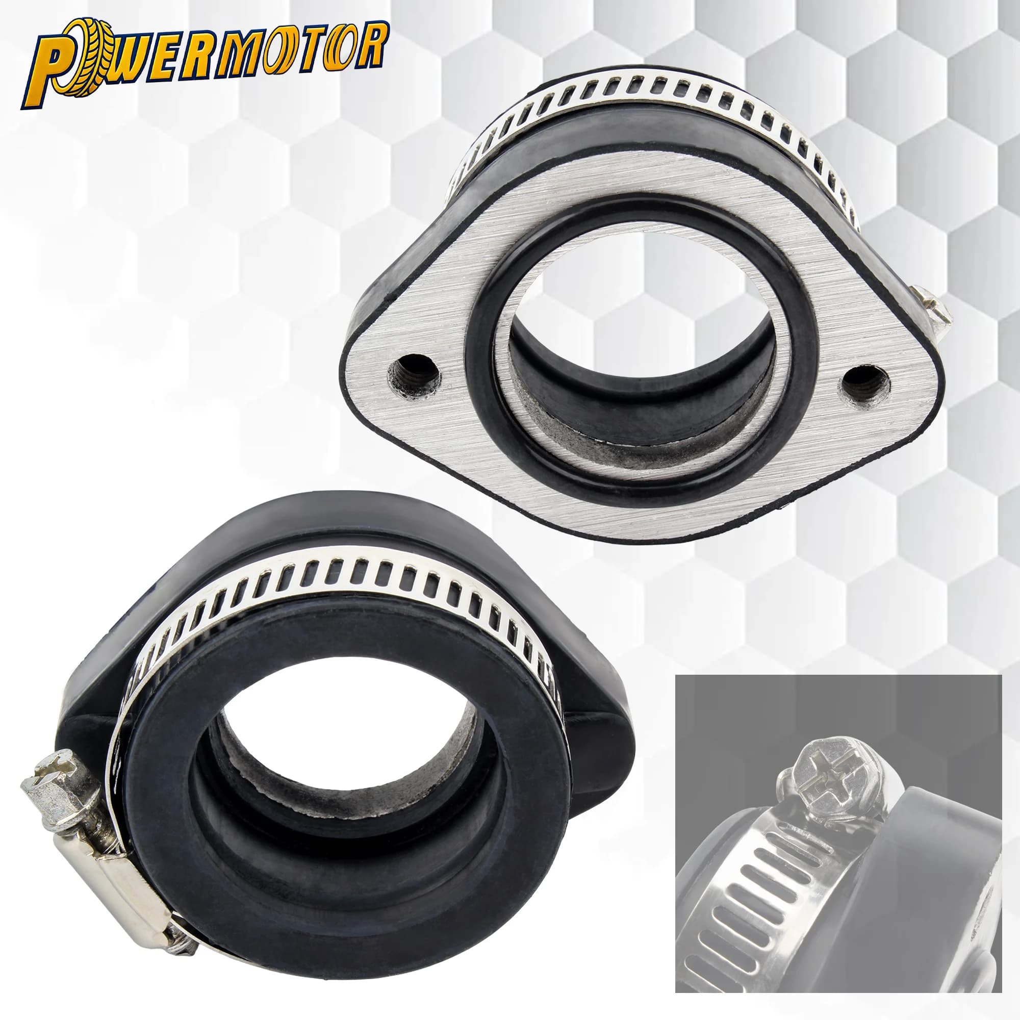 28 millimetri Moto Tubo di Gomma Carburatore Adattatore Ingresso Carb Aspirazione Mainfold Boot Per MIKUNI VM24 OKO KOSO KEIHIN PE28 Accessori