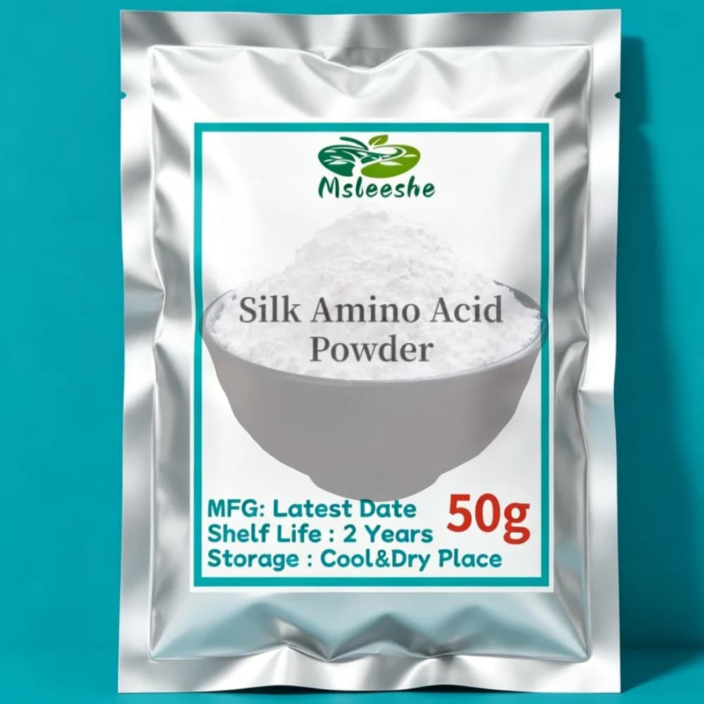 50g-1000g Silk Protein Powder Moisturizing repair, promoting skin barrier regeneration, antioxidant and anti-aging properties