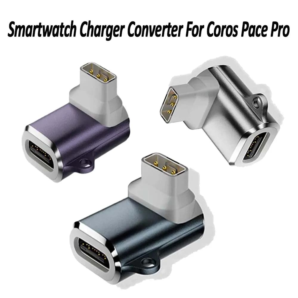 Smartwatch Charger Converter for Coros Pace Pro Charging Adapter for Mini Watch Charging Connector for Coros Pace Pro watch with light