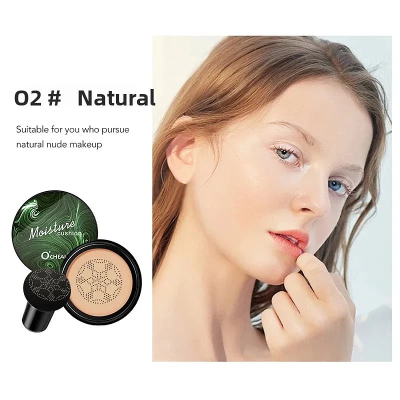 Air Pillow Background with Fungus Head Waterproof Corrector long-lasting CC Clearing Cream Moisturizing Makeup