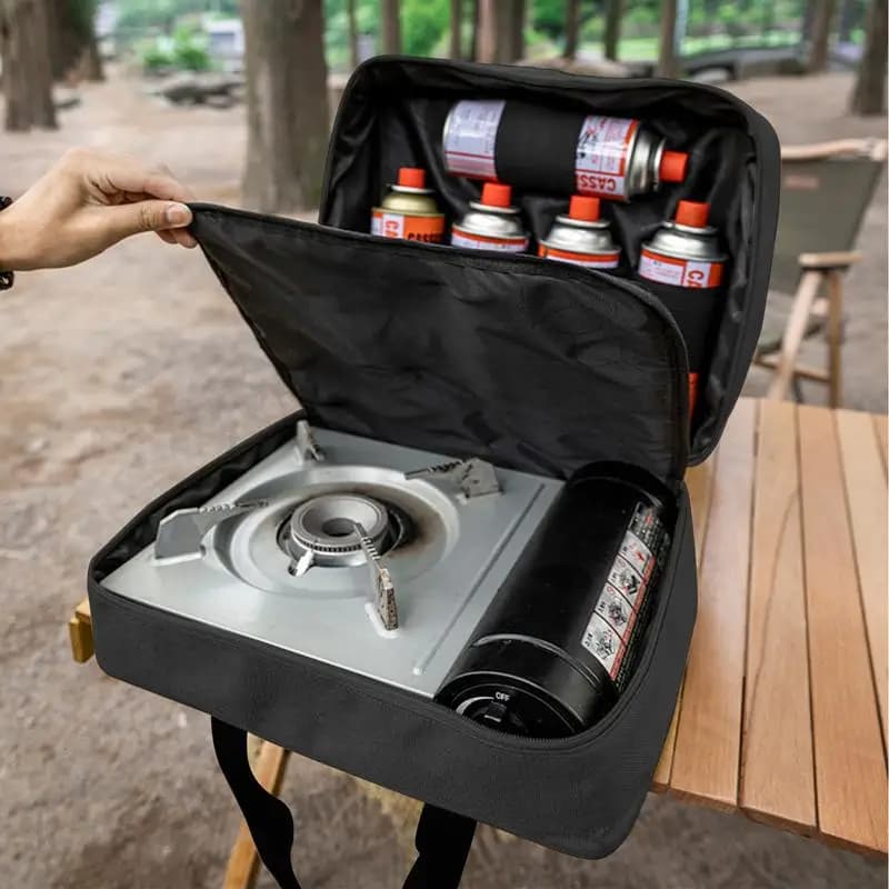 Outdoor Camping Tool Bag Portable Travel Bag Waterproof Oxford Kitchen Tool Box For Barbecue Camping Pentole Hiking