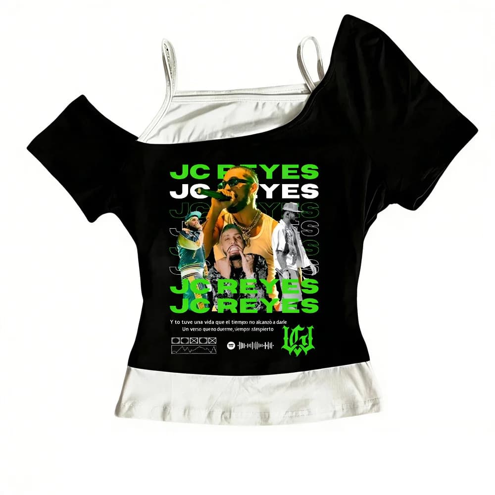 Jc Reyes tshirt girl Pop Culture kawaii Colorful Pastel shirt Retro 2000s graphic aesthetic Pastel 2000s
