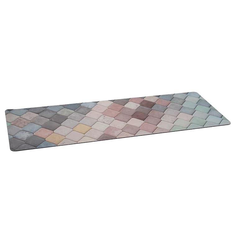 Natural Rubber PU Yoga Mat 5mm Non Slip Custom Logo Eco-Friendly Premium Thick Yoga Mat
