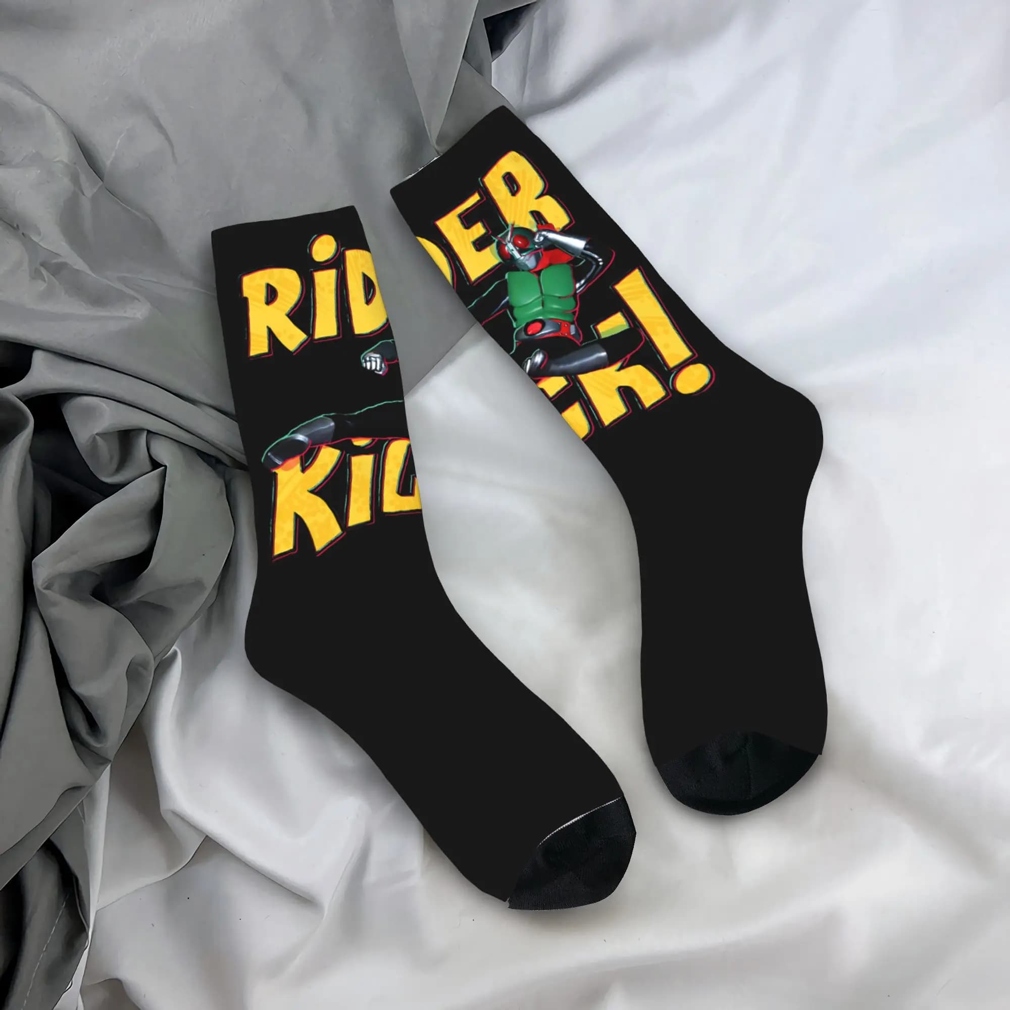 Men Women Rider, KICK kamen rider Socks Non-slip Stylish Socks Best Gift