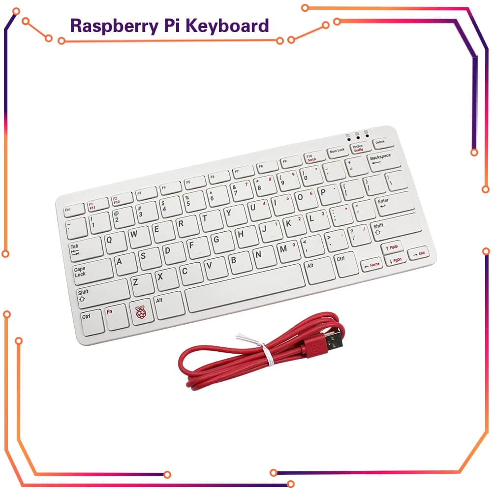 Keyboard and Mouse official Raspberry Pi 4B for Raspberry Pi 4B / Raspberry Pi 3B / Raspberry Pi 3B +(Plus) RPI189