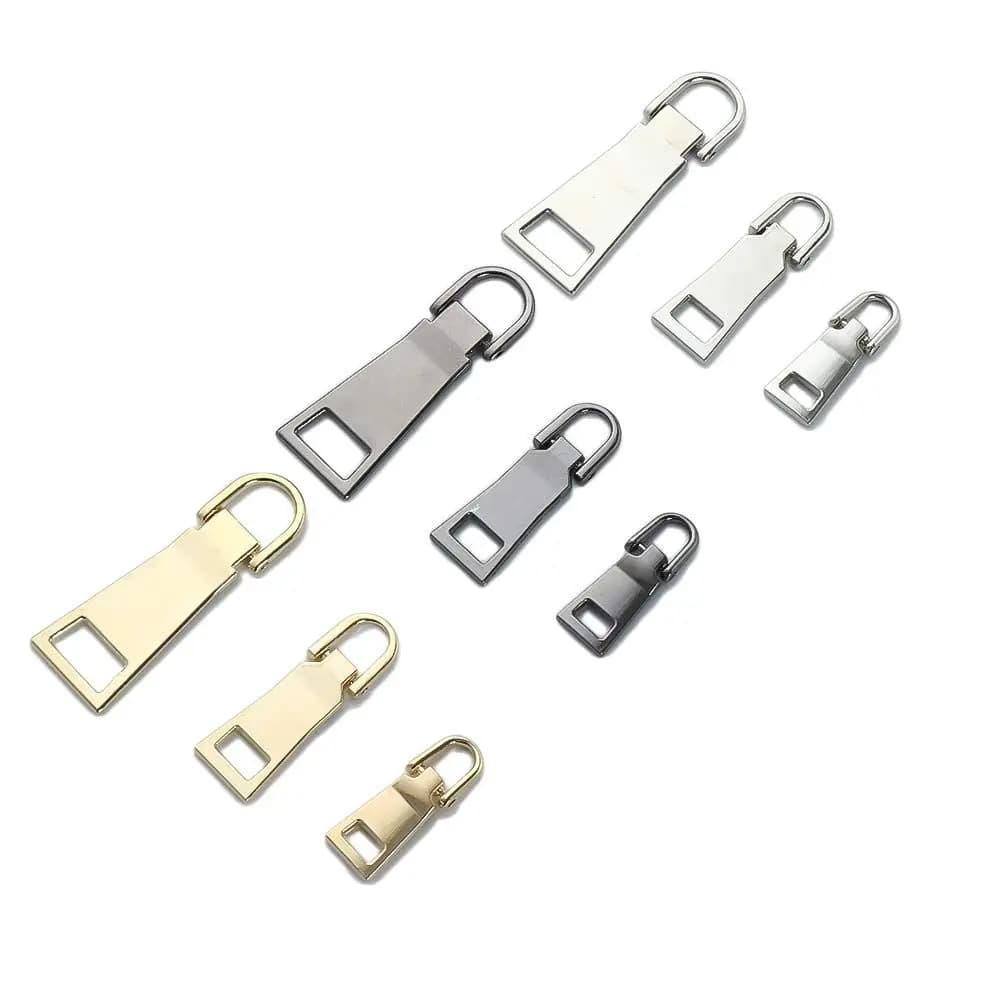 1Pc Metal Detachable For Backpack Coat Tab DIY Zipper Sliders Zipper Head Repair Kits Zipper Pullers