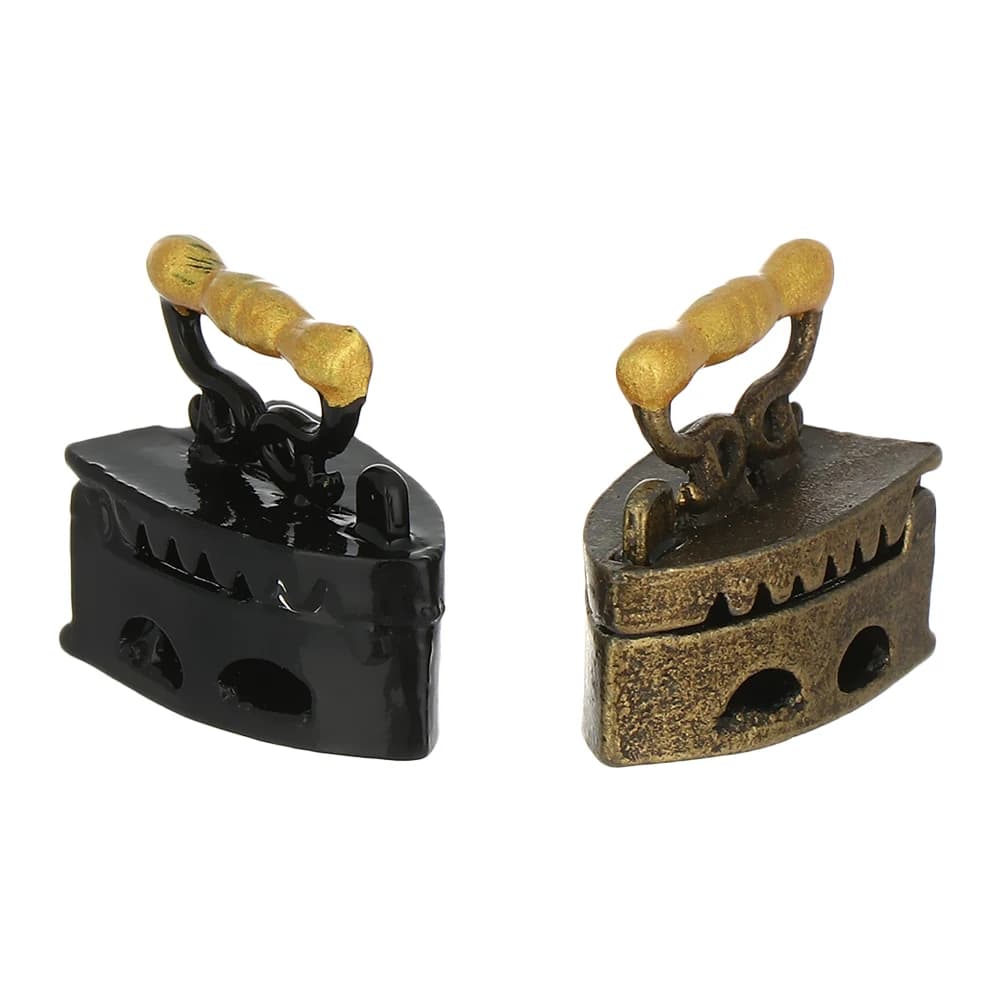 1: 12 casa delle bambole in miniatura asse da stiro in ferro mobili per la casa delle bambole 1/12 decorazione della stanza delle bambole bambini ragazze giocattolo regali
