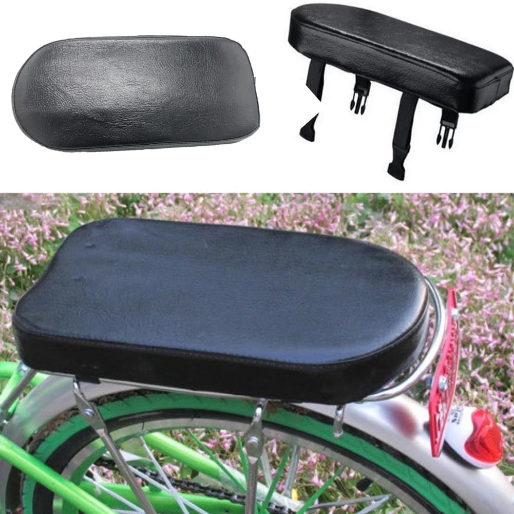 Cuscini Cuscino posteriore per bicicletta da montagna Schienale Passeggero Ripiano posteriore Seggiolino per auto elettrico Combinazione di pedali per sedile per bambini