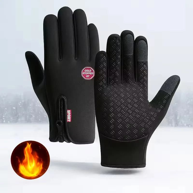 Cycling Gloves Winter Touchscreen Warm Women Bicycle Gym Outdoor Driving Motorcycle Waterproof Thermal Non-Slip Gloves