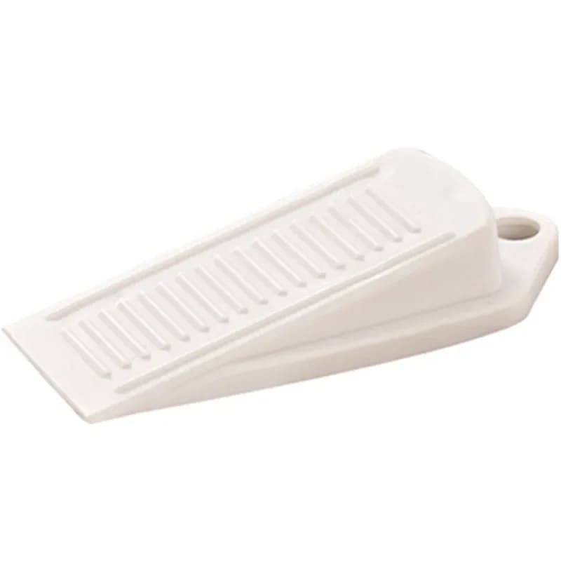 1Pc fermaporta in plastica a forma di cuneo tamponi neri antiscivolo per fermaporta da pavimento sicuro per la casa dell'ufficio