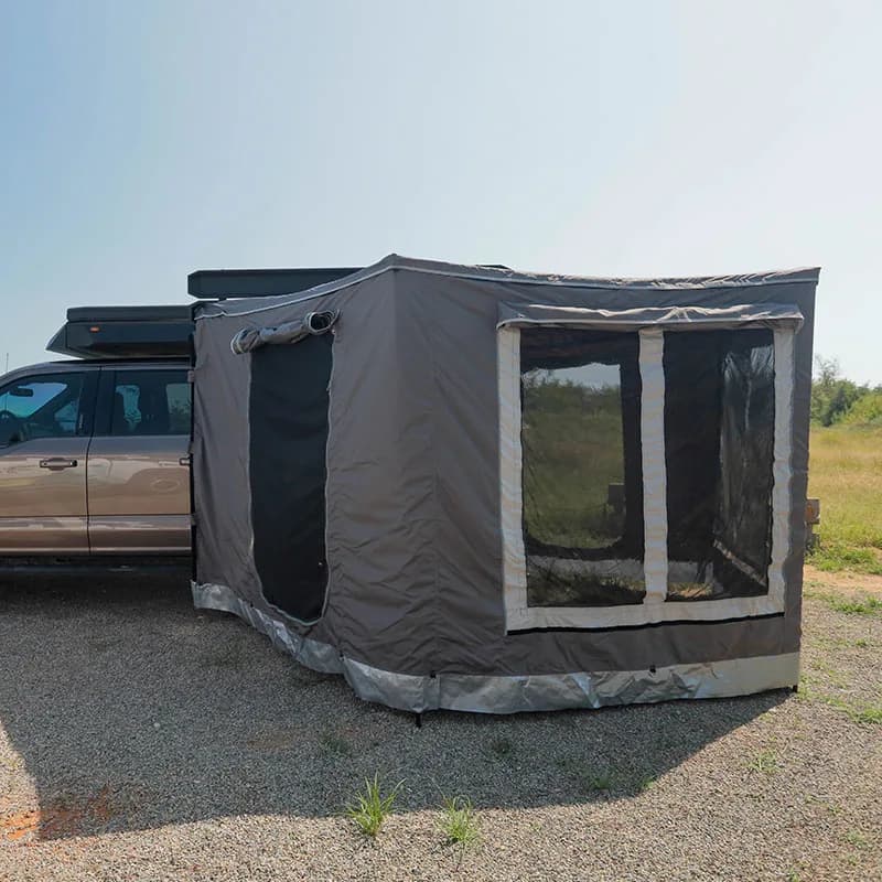 Off-road Car Side Roof Top Tent for Camping, Free Standing, 4x4 Awning, Outdoor, 270 Degree