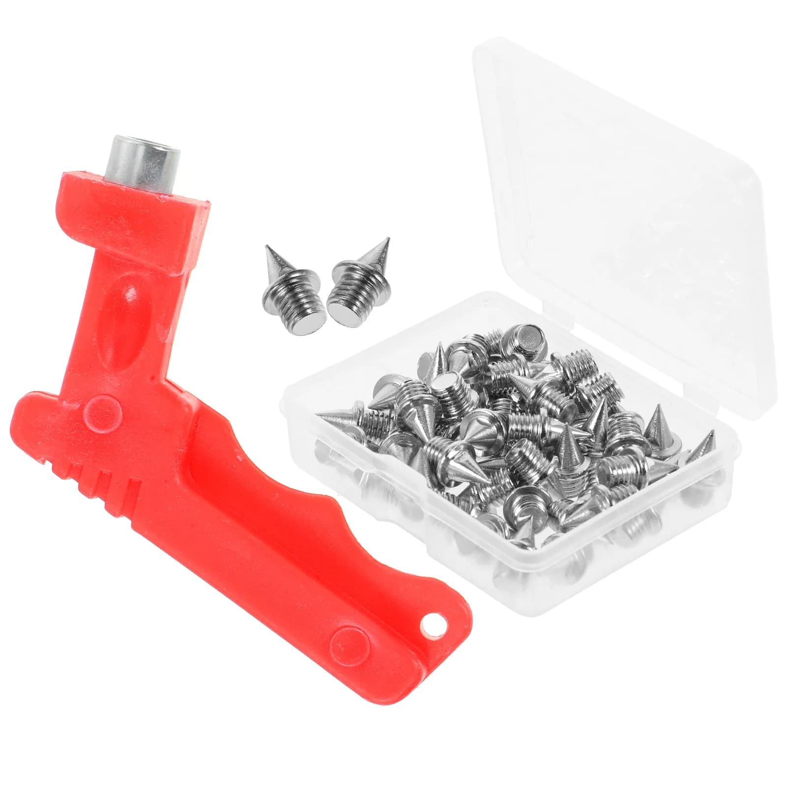 Set di punte in acciaio di ricambio per scarpe da corsa, sprint, salto, golf, baseball, allenamento e lancio del disco