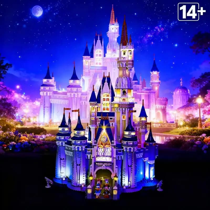 NUOVO kit luce a led fai da te per il castello Lego 71040 (solo luce a led, senza modello di blocchi) Illumina le tue creazioni